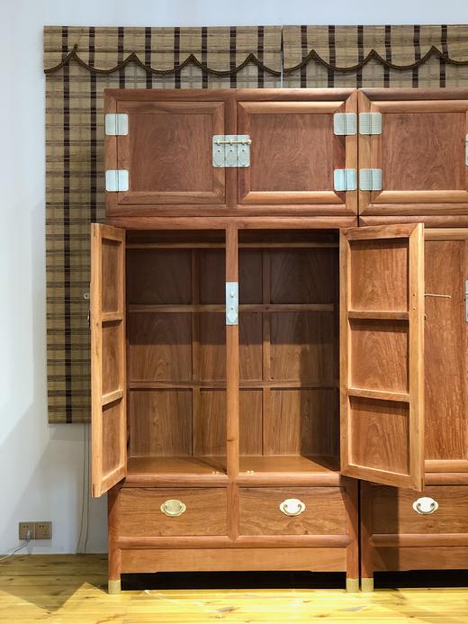 红桥红  家具严选  缅甸花梨（大果紫檀）  【238 素面 顶箱柜】 商品图6