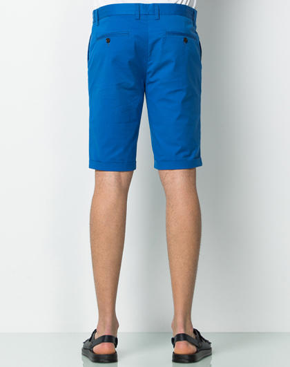 Marco Azzali 蓝色短裤 P3617600 商品图2