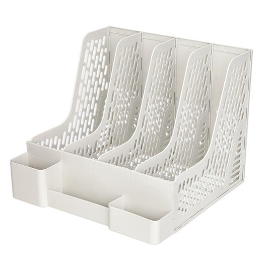 齐心ED34多功能资料架四格 商品图0