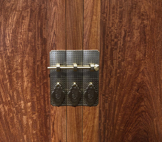 红桥红  家具严选  缅甸花梨（大果紫檀）  【238 素面 顶箱柜】 商品图3