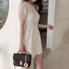 Round neck puff sleeve mini dress圆领蓬蓬袖迷你连衣裙JPY带授权招加盟代理 商品缩略图3