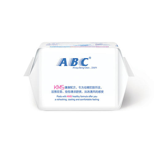 ABC  纤薄绵柔夜用卫生巾 8片280mm 商品图4