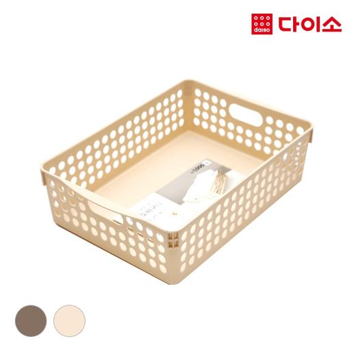 [Daiso] Living Mesh Basket 厨卫均可用网篮收纳盒1005912JPY带授权招加盟代理 商品图0