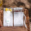 FaSoLa 100枚茶包袋茶叶包 一次性过滤小包袋纱布袋泡茶袋调料包线标款 商品缩略图7