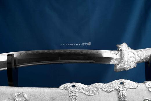 三希堂  七星系列  银地高雕  虎刀 未开刃 商品图2