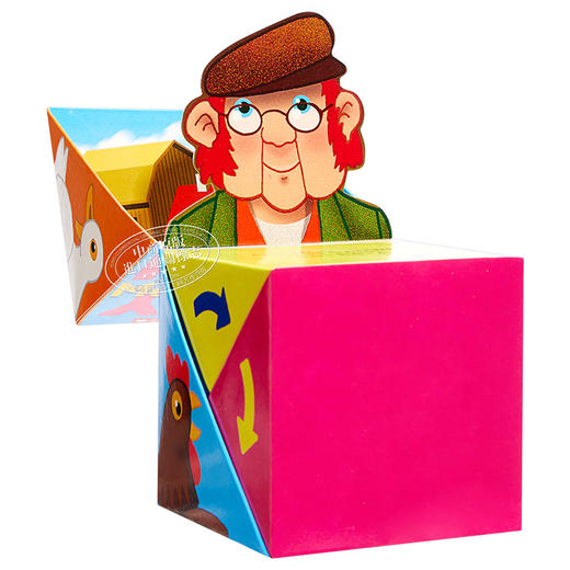 【中商原版】麦当劳农场 Roly Poly Pop-Up: Old Macdonald 学乐神奇翻转书 益智游戏书 立体书 单词启蒙 英文原版 3-6岁 美国学乐 商品图1