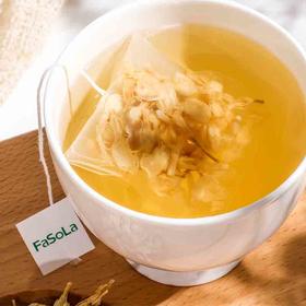 FaSoLa 100枚茶包袋茶叶包 一次性过滤小包袋纱布袋泡茶袋调料包线标款