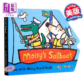 【中商原版】小鼠波波的帆船 Maisys Sailboat 廖彩杏书单 低幼韵律启蒙纸板书 0~3岁 英文原版 英文启蒙 小鼠波波