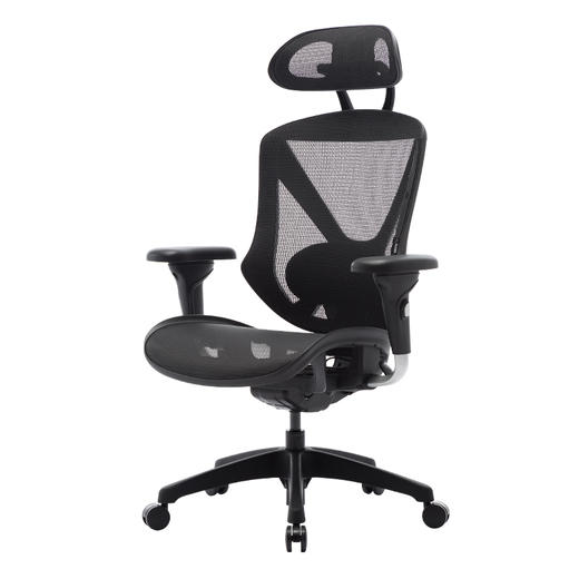 永艺蒙柯电脑椅人体工学老板椅可躺办公护腰椅 商品图4