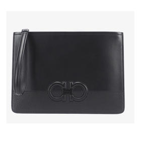 FERRAGAMO 菲拉格慕 男士手包 黑色 24 A329 724154