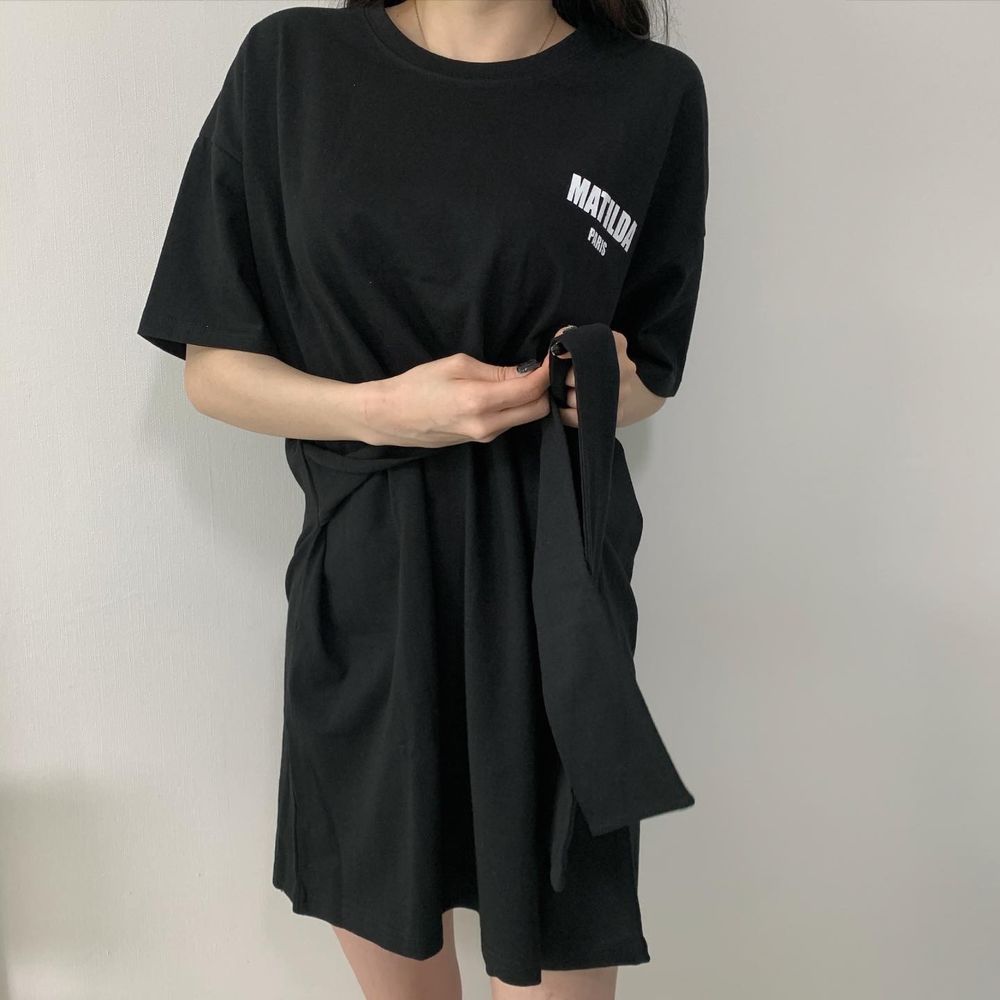 Trendy waist dress with fake bow 潮流腰部假蝴蝶结连衣裙JPY带授权招加盟代理
