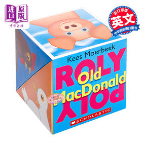 【中商原版】麦当劳农场 Roly Poly Pop-Up: Old Macdonald 学乐神奇翻转书 益智游戏书 立体书 单词启蒙 英文原版 3-6岁 美国学乐