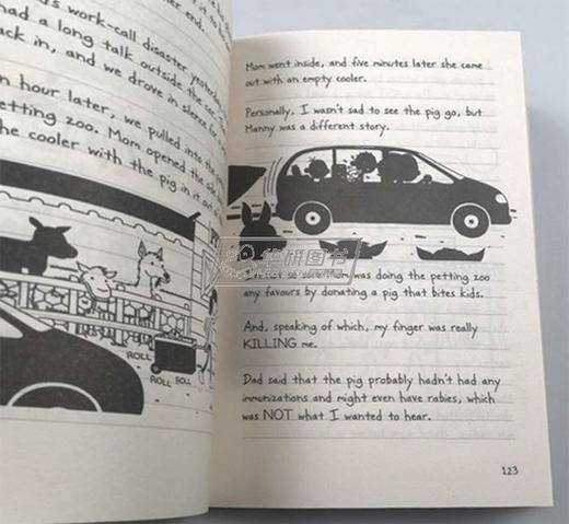 小屁孩日记9 英文原版小说 Diary of a Wimpy Kid The Long Haul 儿童图画故事书 漫画儿童文学 商品图2