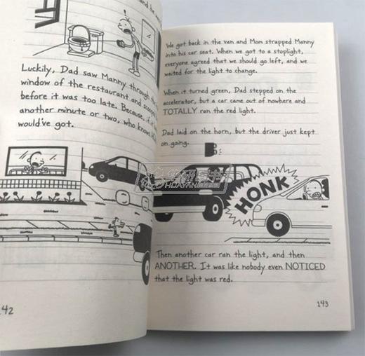 小屁孩日记9 英文原版小说 Diary of a Wimpy Kid The Long Haul 儿童图画故事书 漫画儿童文学 商品图1