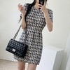 Round neck puff sleeve mini dress圆领蓬蓬袖迷你连衣裙JPY带授权招加盟代理 商品缩略图1