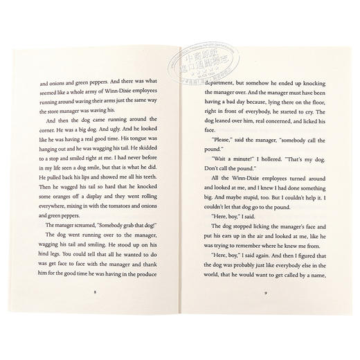 【中商原版】傻狗温迪克 英文原版 Because of Winn Dixie 都是黛茜惹的祸 纽伯瑞金奖小说 9-12岁 商品图3