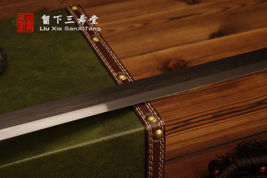 三希堂 绝影系列 乌木金戈唐刀 未开刃 商品图7