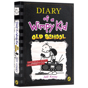 小屁孩日记10 英文原版小说 Diary of a Wimpy Kid Old School 儿童英语课外章节桥梁书 趣味爆笑漫画