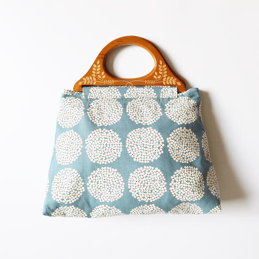 HUJI祤集Embrace手提包插画绣球花 商品图0