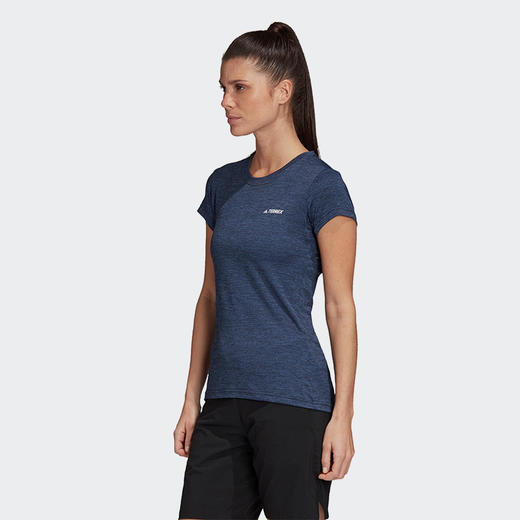 【特价】Addias阿迪达斯 Terrex Tivid 男女款户外运动短袖T恤 商品图5