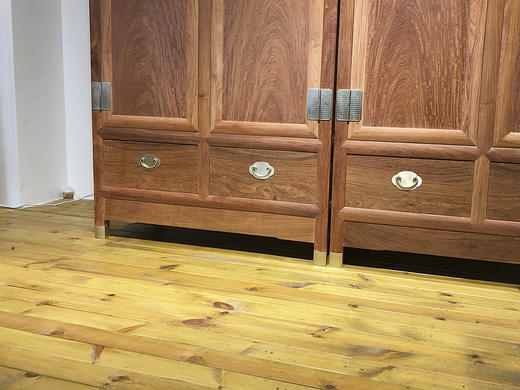 红桥红  家具严选  缅甸花梨（大果紫檀）  【238 素面 顶箱柜】 商品图4