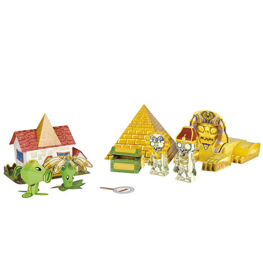 植物大战僵尸2奇妙时空之旅酷手工·埃及博物馆探秘 适合年龄4-7岁 商品图2