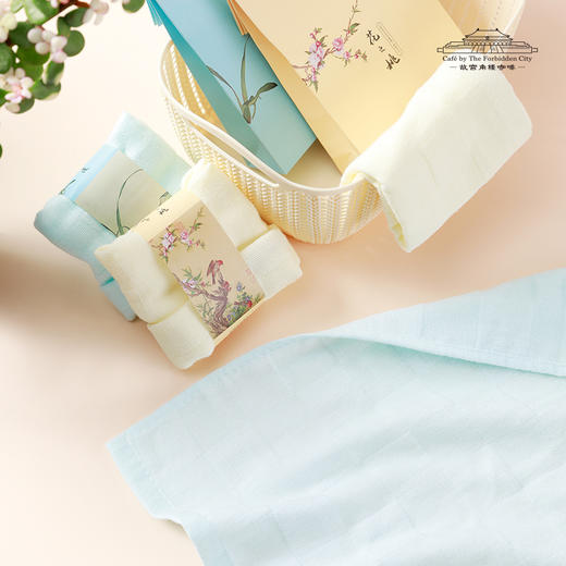 花之桃君之莲方巾 商品图1