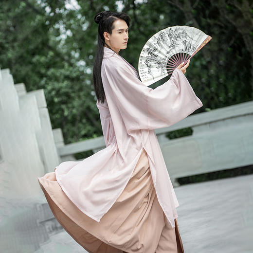 景明汉服男装原创正品对襟长衫外套夏季传统中国风