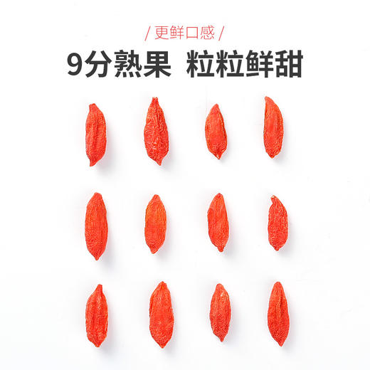 【杞里香鲜果锁鲜枸杞子】大颗粒宁夏鲜果85g宁夏构纪茶男 商品图1