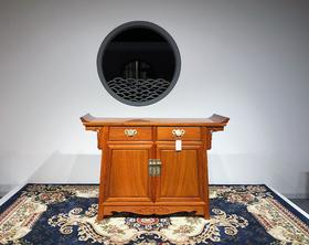 红桥红  家具严选  缅甸花梨（大果紫檀）  【126二联橱】