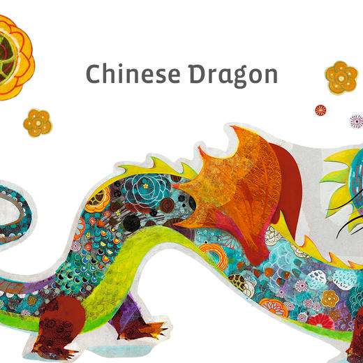 djeco儿童平面大块益智异形龙拼图4-5-6岁大号智力岁益智男孩玩具 商品图1