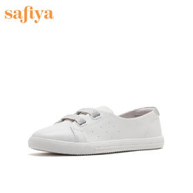 商场同款 | Safiya/索菲娅秋季平底圆头休闲小白鞋单鞋女SF93112010
