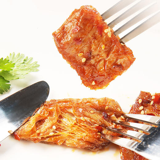 武隆鲜素肉手撕豆干（麻辣）218g 商品图3