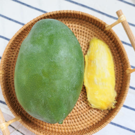 【大脸肌肉芒】青皮也香甜 | 攀枝花凯特芒果/大脸芒 新鲜水果 4.5斤/8斤  彩箱装/礼盒装 商品图3