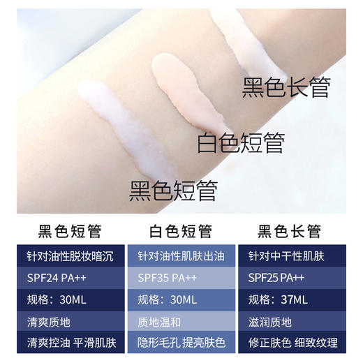 【大牌一口价】CPB/肌肤之钥 隔离霜37ml 裸妆神器妆前霜 黑色长管光凝妆前乳 商品图2