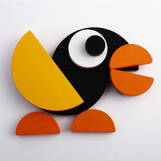 djeco百变萌眼积木儿童3d木质立体七巧板早教智力拼图益智玩具3岁 商品图7