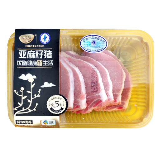 亚麻籽猪肉大排片330g 商品图1