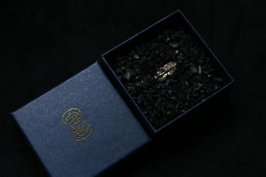 CHEZ BOQUE 印象系列原创手工925银戒指《躲猫猫》 商品图4