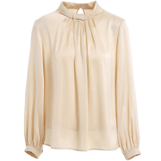 乔万尼上衣设计感小众早秋新品衬衫百搭长袖衬衣ES3C521 商品图4