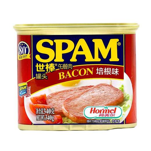 世棒 午餐肉罐头 黑椒味/培根味 340g 商品图1