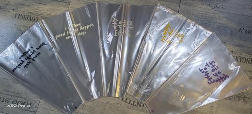 透明花束袋（50个）--省内满299元包邮，省外运费自理 商品图2