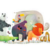 djeco地板大块异形拼图动物大游行纸质36片4-5-6岁儿童益智玩具 商品缩略图4