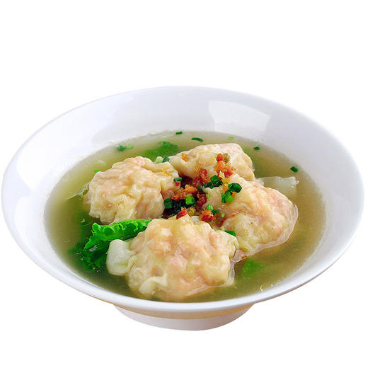 虾仁马蹄云吞黑猪肉虾仁飞鱼籽云吞，早餐新选择，鲜美劲道292g一包20个配调料 商品图2