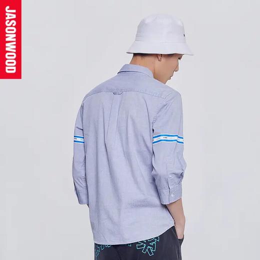 JASONWOOD 男士休闲纯棉七分袖衬衫291105214 商品图2