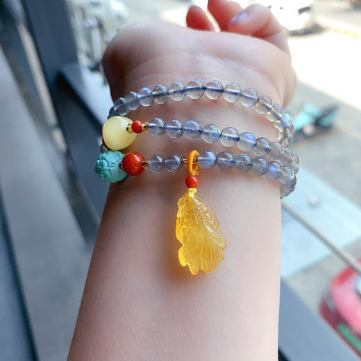 灰月光3圈手串 商品图1