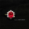 【每日特选】Pt900铂金缅甸红宝石钻石戒指(预约看货) 商品缩略图7