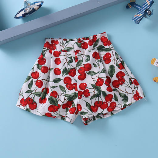 【特价清仓】龙之涵儿童时尚波点裙 全棉潮酷T恤男女孩同款 短裤裙 商品图14