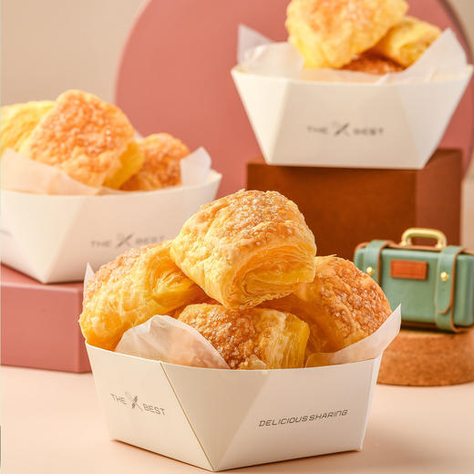 9.9元秒杀新品原价12.8元【一口脆 酥泡芙】（彼岸城店）-每一口都有清脆的咔嚓声，但夹心又像泡芙一样香甜饱满！ 商品图0