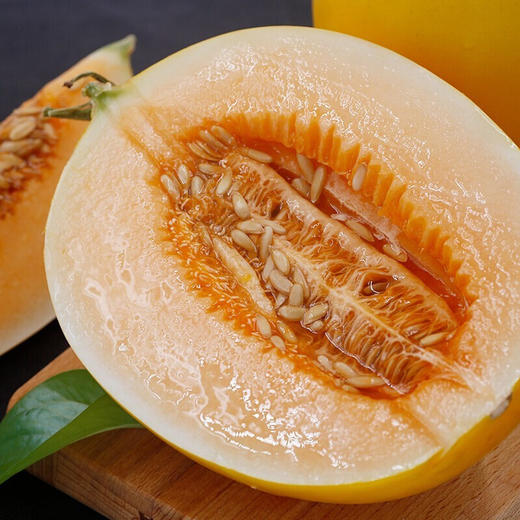 金红宝蜜瓜 蜜瓜香瓜 沙漠里的甜瓜 民勤蜜瓜 沙漠 香瓜 商品图1