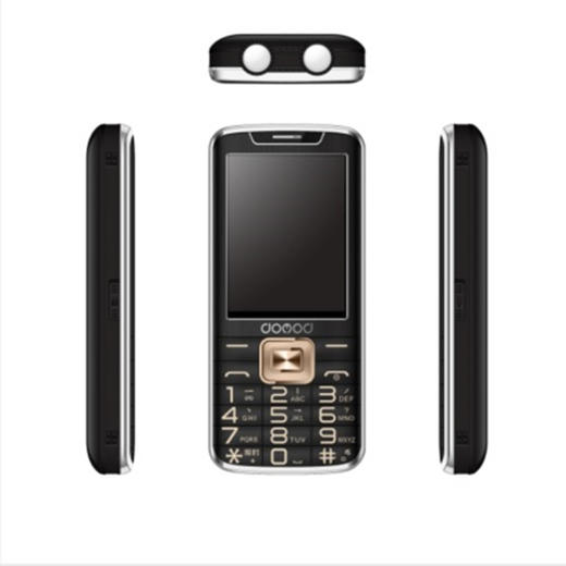 多美达k6朗逸 移动联通手机 3.0大屏功能机 男士直板 大电池 老人机